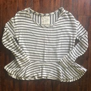 Free People Peplum Top